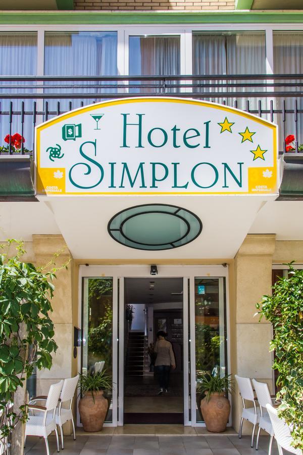 Hotel Simplon Bellaria-Igea Marina Eksteriør billede